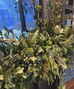 Alternative view of Greenery Only: Asymmetrical Garland