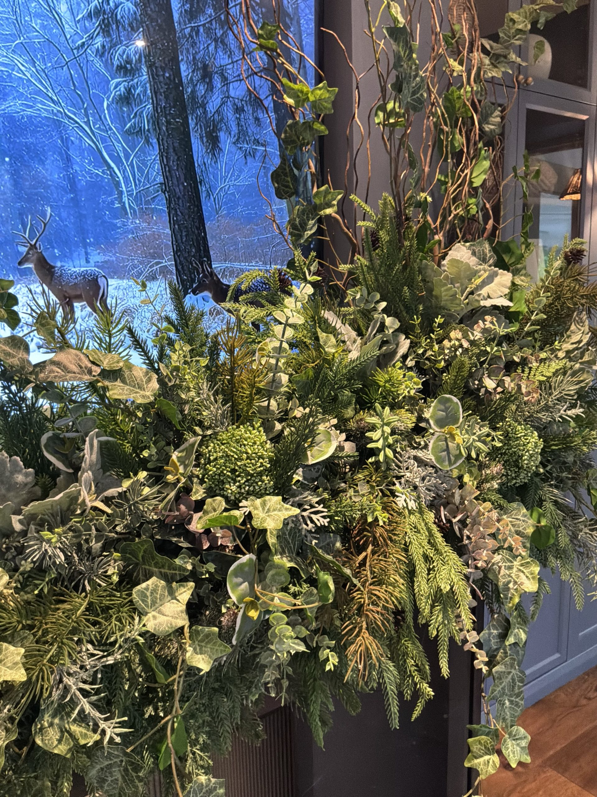 Greenery Only: Asymmetrical Garland - Image 2
