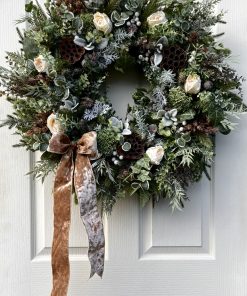 Alternative view of Whispering Woodland Wreath