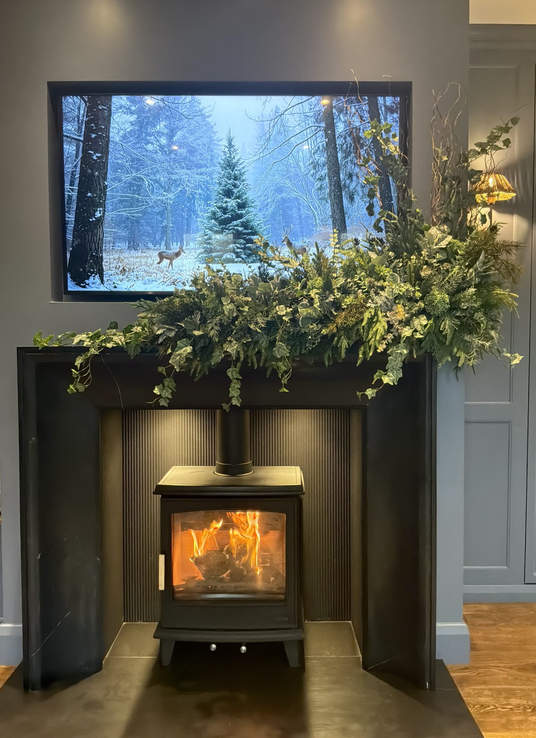 Greenery Only: Asymmetrical Garland - Image 6
