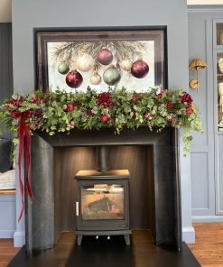 Alternative view of Moody Ruby Christmas Garlands