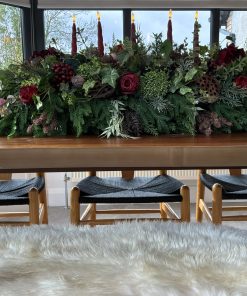 Alternative view of Moody Ruby Christmas: Table Centrepieces