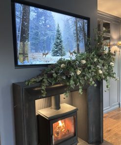 Alternative view of Whispering Woodland- Asymmetrical Garland
