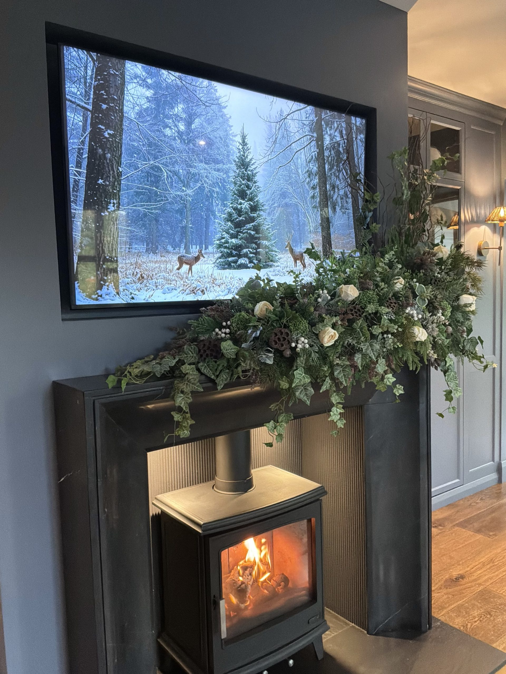 Whispering Woodland- Asymmetrical Garland - Image 2