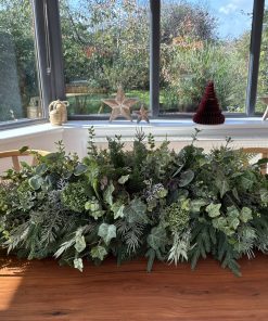 Alternative view of Greenery Only:Table Centrepieces