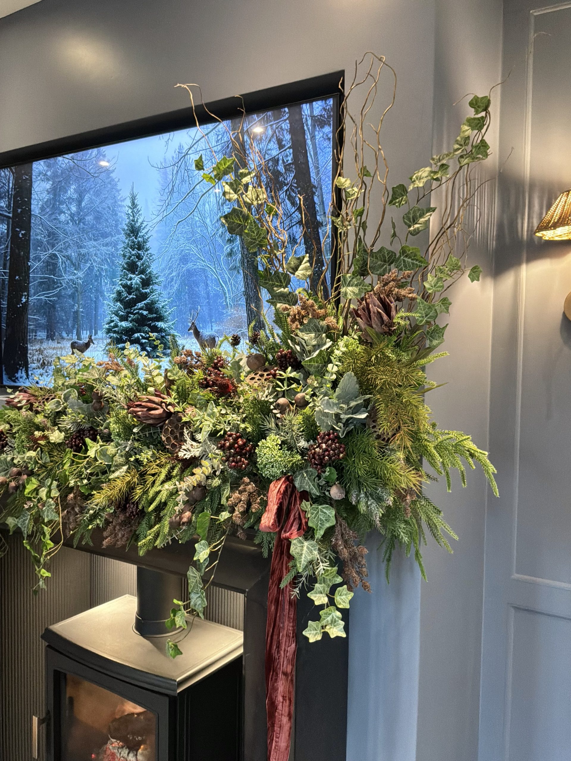 Woodland Wonder-Asymmetrical Garland - Image 3