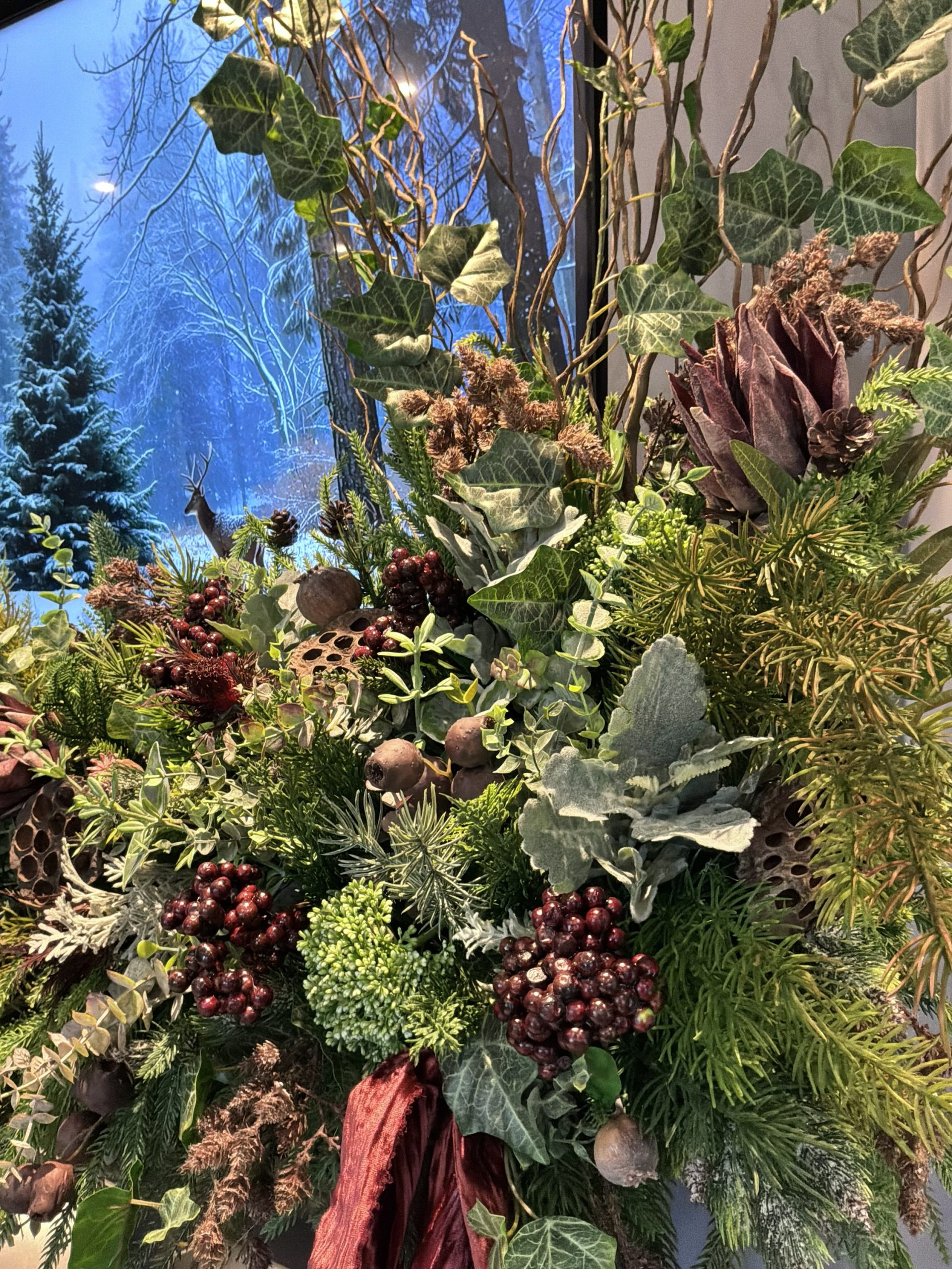 Woodland Wonder-Asymmetrical Garland - Image 2