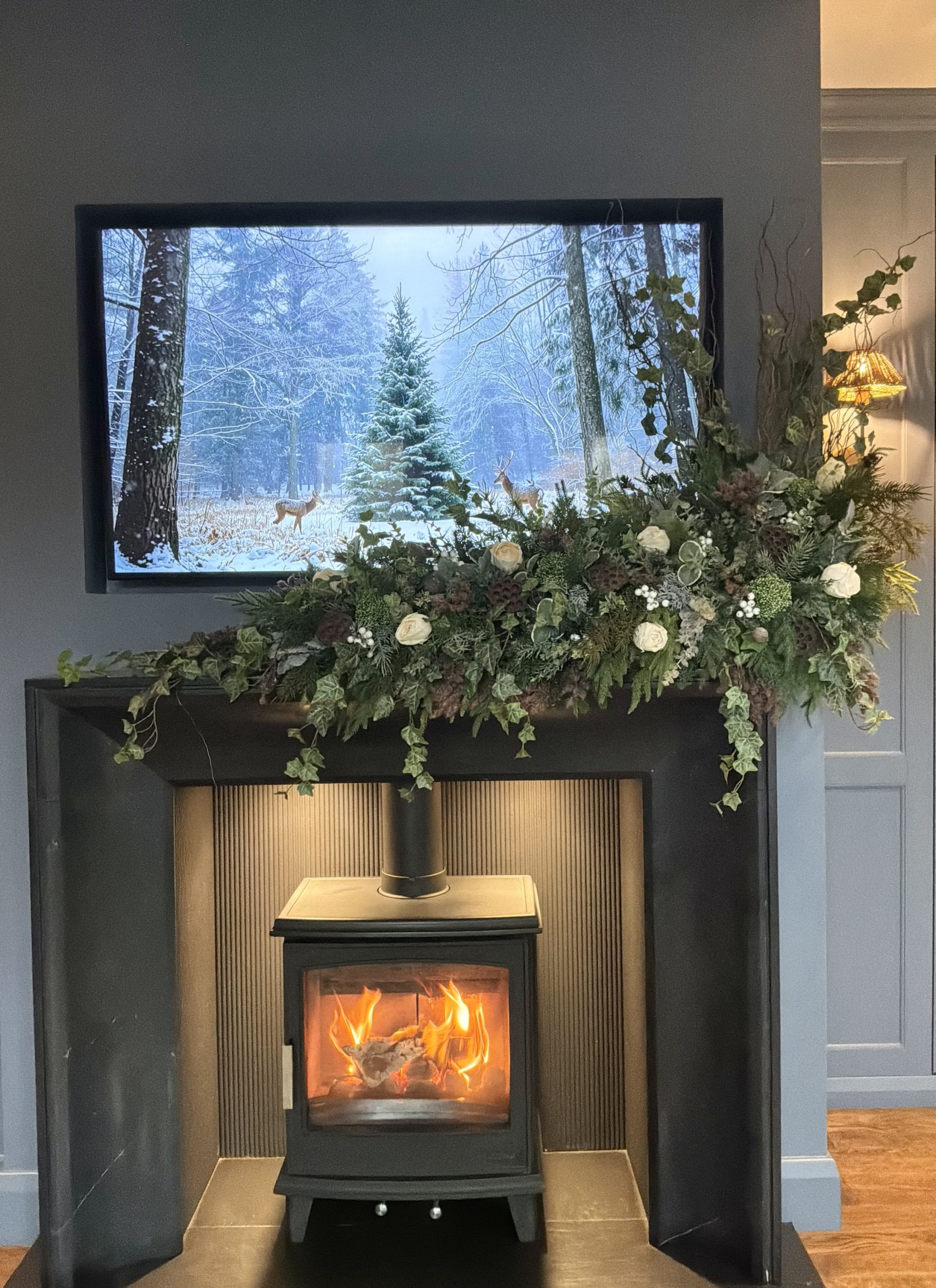 Whispering Woodland- Asymmetrical Garland
